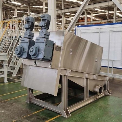 خرید آب زدایی خلاء وولوت پیچ فیلتر فشار ماشین ضروری برای تصفیه آب فاضلاب و تخلیه آب online manufacture
