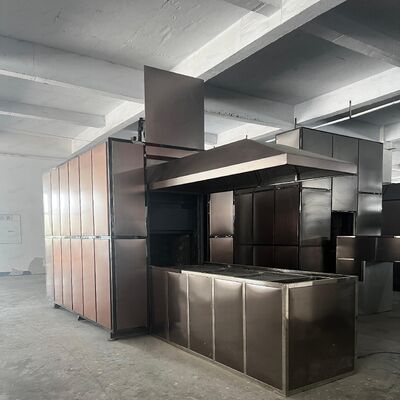 خرید سوختن کننده فولاد ضد زنگ با رابط صفحه لمسی دیجیتال و سیستم تصفیه پیشرفته تولید آنلاین