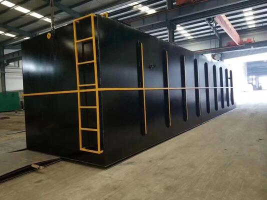 سیستم تصفیه فاضلاب کارآمد حذف 95-99% آلاینده ها فرآیند چند مرحله ای از کوچک تا بزرگ