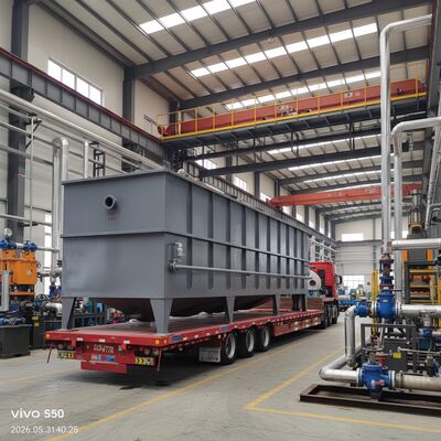 سیستم تصفیه فاضلاب فولاد کربن سفارشی با 95-99٪ حذف آلاینده برای فاضلاب صنعتی