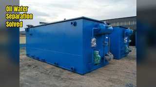 جداسازی آب روغن مایع جامد دستگاه فلوتاسیون DAF